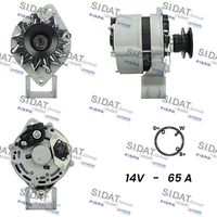 SIDAT A12ML0395A2 - Alternador