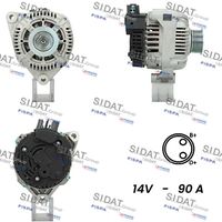 SIDAT A12VA0521A2 - Alternador