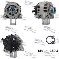 SIDAT A12VA1017A2 - Alternador