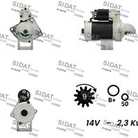 SIDAT S12BH0098A2 - Motor de arranque