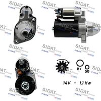 SIDAT S12BH0148A2 - Motor de arranque