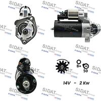 SIDAT S12BH0170A2 - Motor de arranque