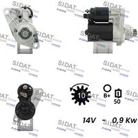 SIDAT S12BH0176A2 - Motor de arranque