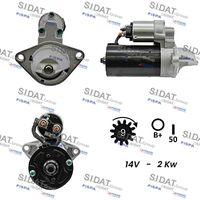 SIDAT S12BH0196A2 - Motor de arranque