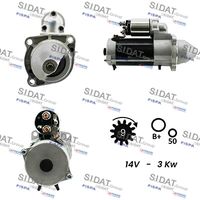 SIDAT S12BH0265A2 - Motor de arranque