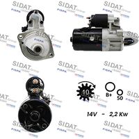 SIDAT S12BH0271A2 - Motor de arranque