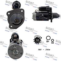 SIDAT S12BH0376A2 - Motor de arranque