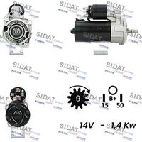 SIDAT S12BH0439A2 - Motor de arranque