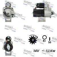 SIDAT S12BH0740A2 - Motor de arranque