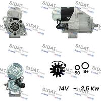 SIDAT S12DE0166A2 - Motor de arranque