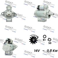 SIDAT S12DE0227A2 - Motor de arranque