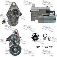 SIDAT S12DE0347A2 - Motor de arranque