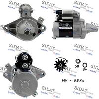 SIDAT S12DE0423A2 - Motor de arranque