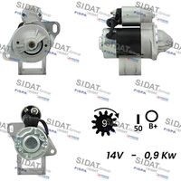 SIDAT S12HT0397A2 - Motor de arranque