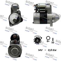 SIDAT S12MA0050A2 - Motor de arranque