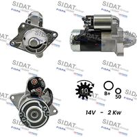 SIDAT S12MH0021A2 - Motor de arranque
