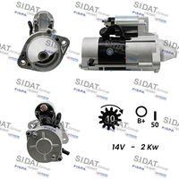 SIDAT S12MH0024A2 - Motor de arranque