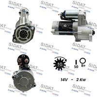SIDAT S12MH0056A2 - Motor de arranque