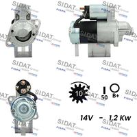 SIDAT S12MH0209A2 - Motor de arranque