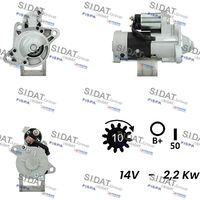 SIDAT S12MH0322A2 - Motor de arranque