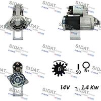 SIDAT S12MH0336A2 - Motor de arranque