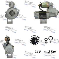 SIDAT S12MH0410A2 - Motor de arranque