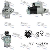 SIDAT S12MH0751A2 - Motor de arranque