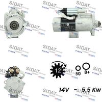 SIDAT S12MH0780A2 - Motor de arranque