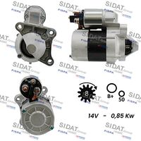SIDAT S12VA0061A2 - Motor de arranque