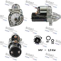 SIDAT S12VA0118A2 - Motor de arranque