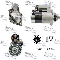 SIDAT S12VA0552A2 - Motor de arranque