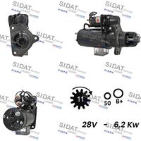 SIDAT S24BH0056A2 - Motor de arranque