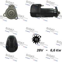 SIDAT S24BH0122A2 - Motor de arranque