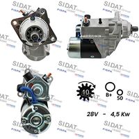 SIDAT S24DE0050A2 - Motor de arranque