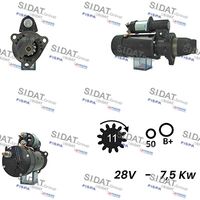 SIDAT S24DR0088A2 - Motor de arranque