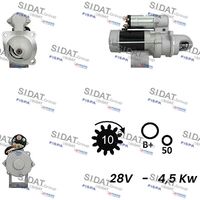 SIDAT S24DR0092A2 - Motor de arranque