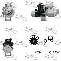 SIDAT S24NK0028A2 - Motor de arranque
