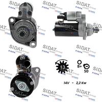 SIDAT S12BH0096A2 - Motor de arranque
