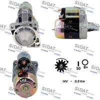 SIDAT S12MH0849 - Motor de arranque