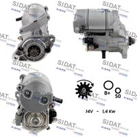 SIDAT S12DE0079 - Motor de arranque