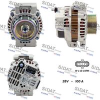 SIDAT A24MH0112 - Alternador