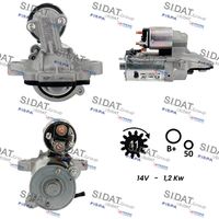 SIDAT S12VS0803 - Motor de arranque