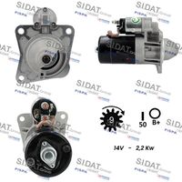 SIDAT S12BH0788A2 - Motor de arranque