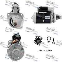SIDAT S12LU0860A2 - Motor de arranque