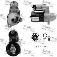 SIDAT S12BH0147 - Motor de arranque