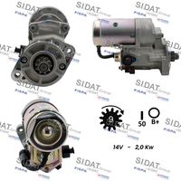 SIDAT S12HY0109 - Motor de arranque