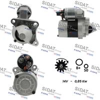 SIDAT S12VA0061 - Motor de arranque