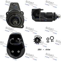 SIDAT S24LU0161 - Motor de arranque