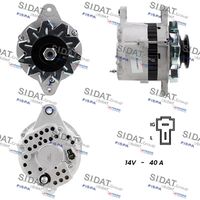 SIDAT A12MH0707A2 - Alternador