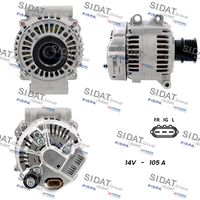 SIDAT A12DE1218A2 - Alternador